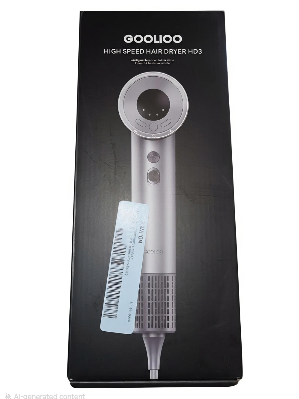 Goolioo High Speed Hair Dryer HD3 - Silver